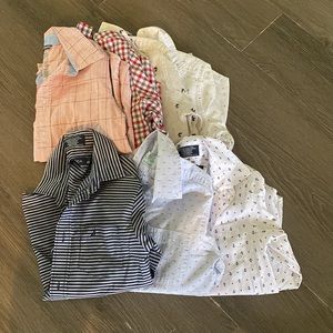 Lot of 7 Long sleeve shirts Boys Size 8